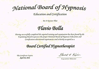 Anerkannt durch die National Board of Hypnosis. Hypnosetherapie in Wil, St. Gallen.